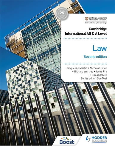schoolstoreng Cambridge International AS and A Level Law Second Edition